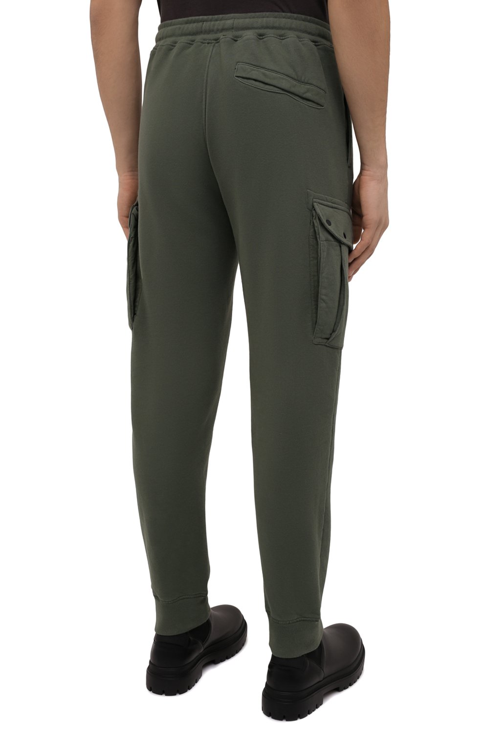 Хлопковые джоггеры STONE ISLAND, арт. 751565220, фото 4