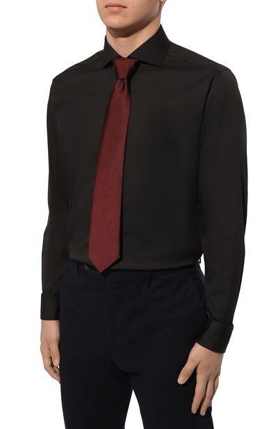 Хлопк�овая сорочка CORNELIANI, арт. 94P002-9411474, фото 3