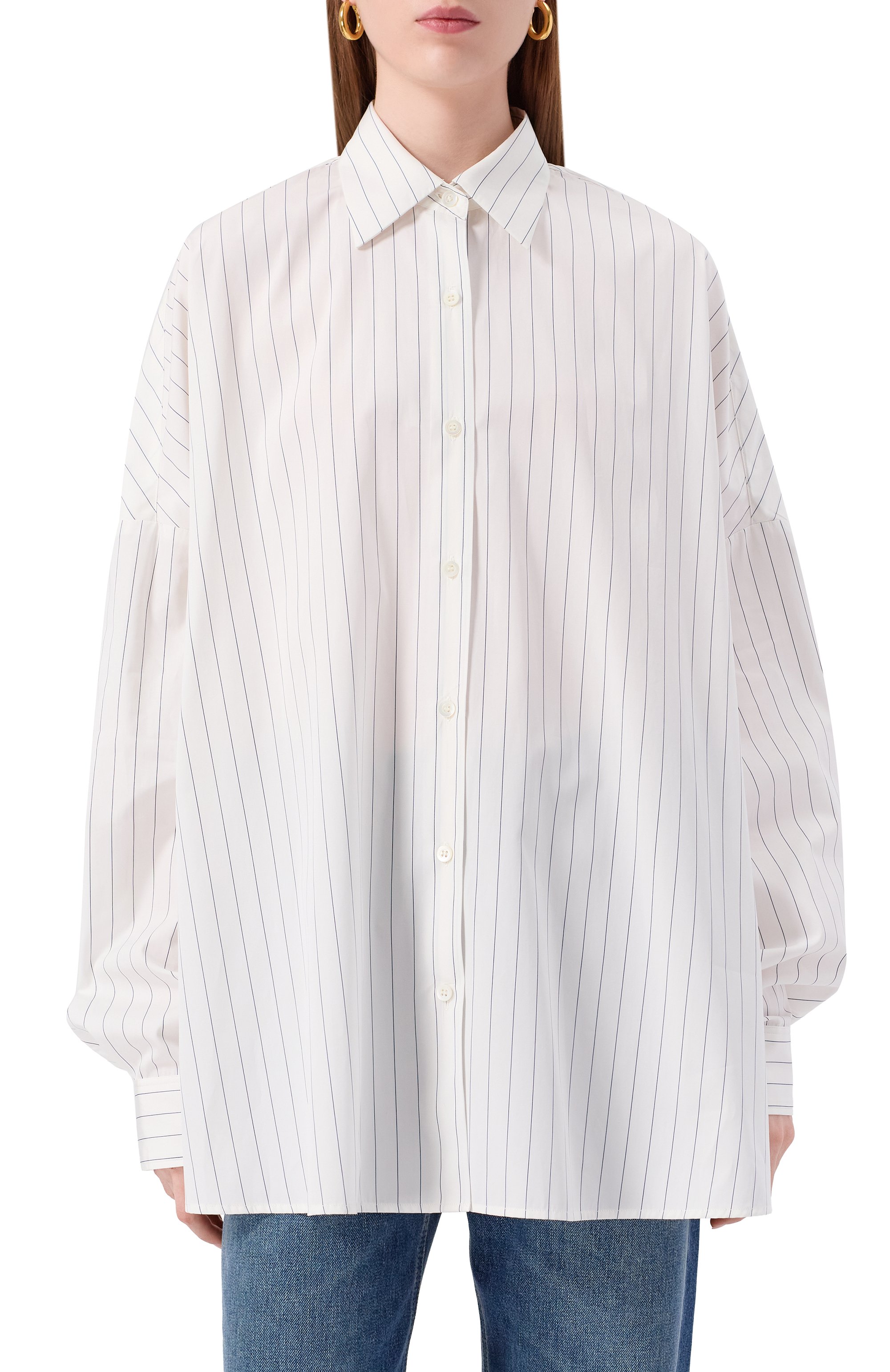 Хлопковая рубашка DRIES VAN NOTEN, арт. 010700-2021-509, фото 3