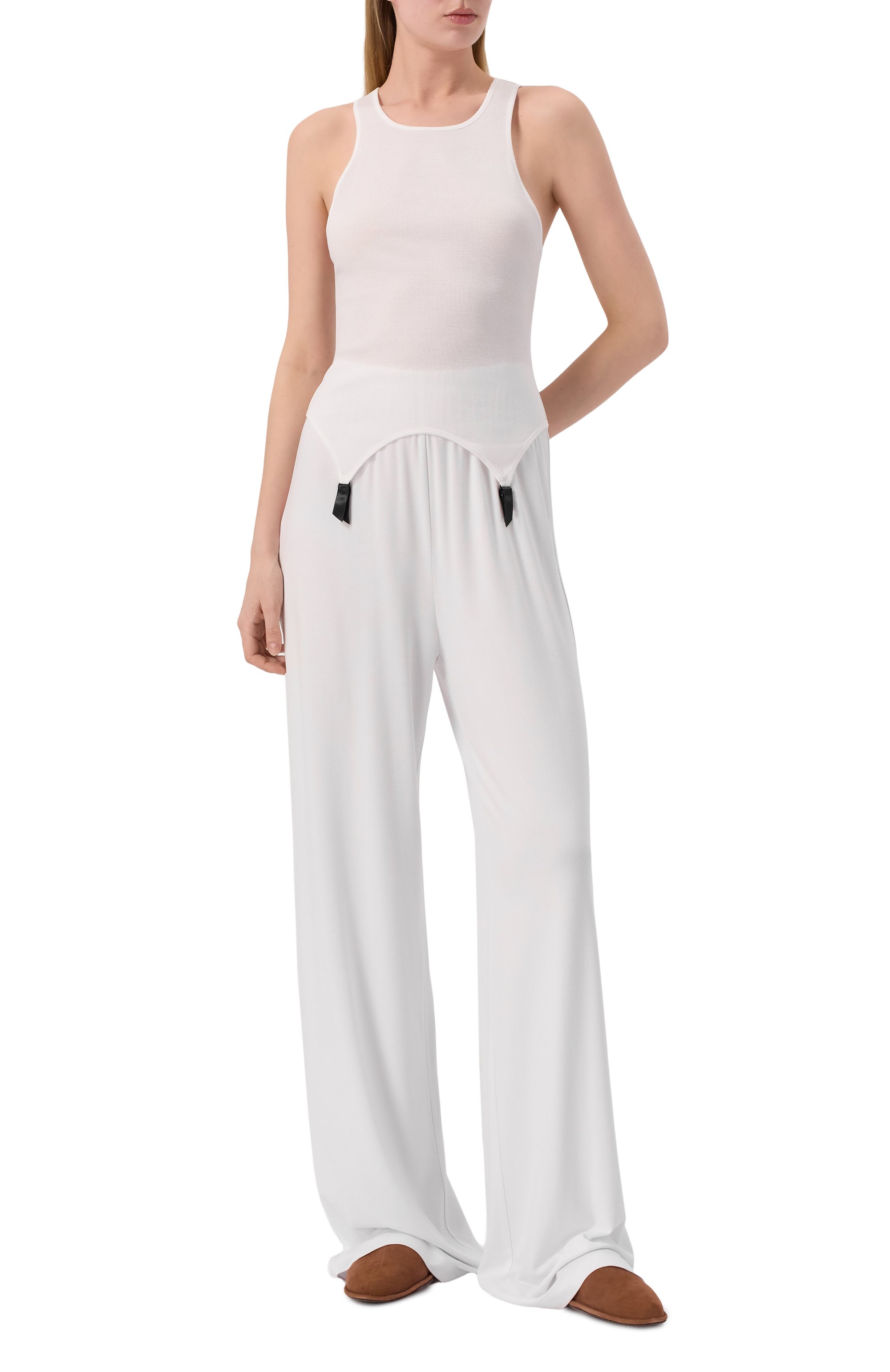 Хлопковая майка KIKI DE MONTPARNASSE, арт. C002TP002, фото 2