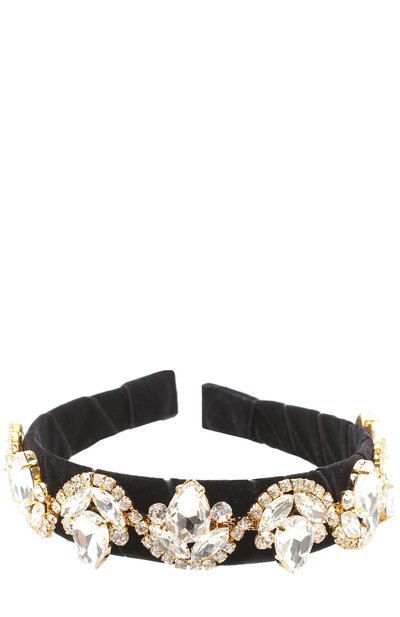 Текстильный ободок с кристаллами DAVID CHARLES, арт. 8708, фото 2