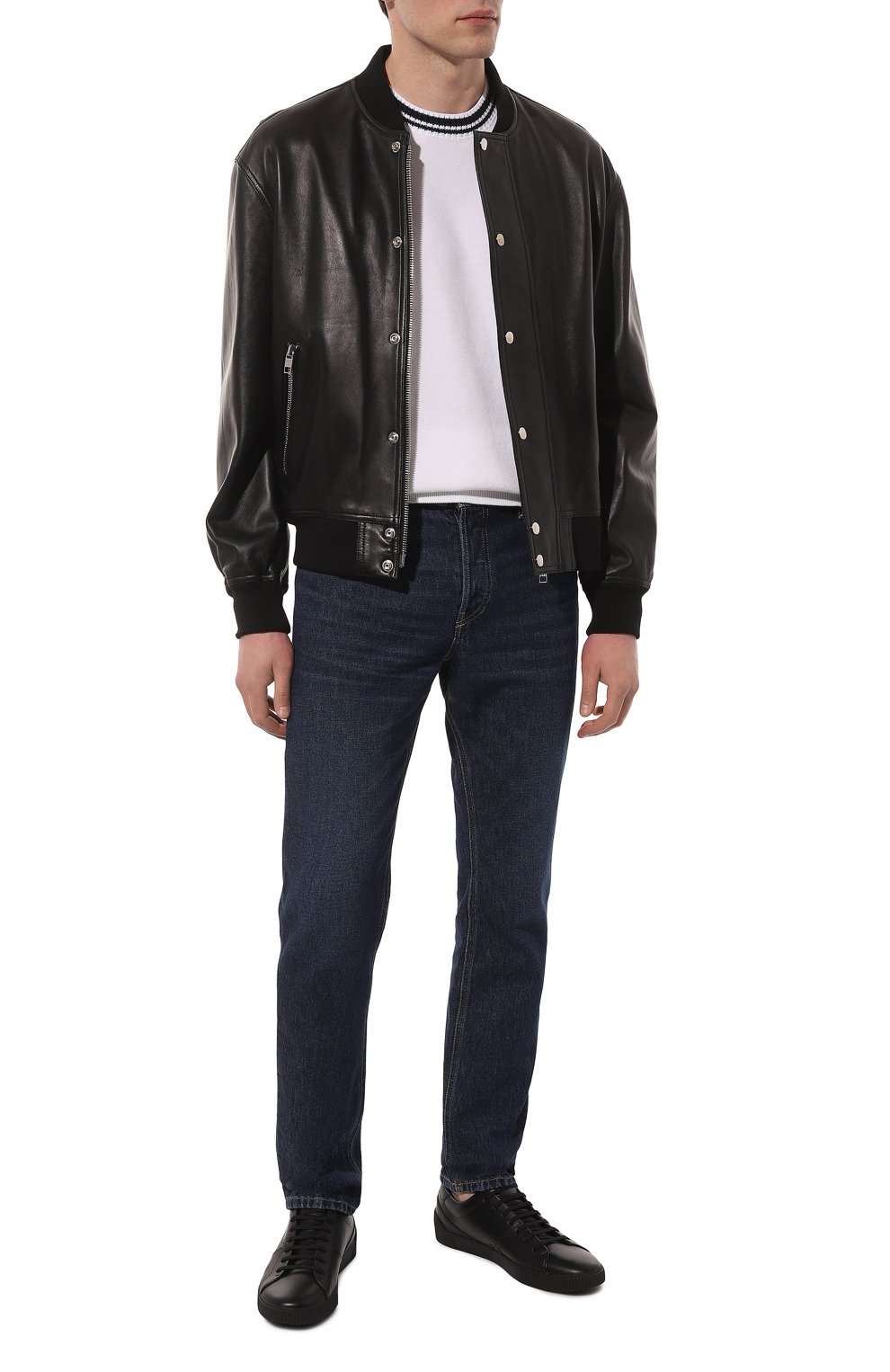 Кожаные кеды HUGO, арт. 50481807, фото 2