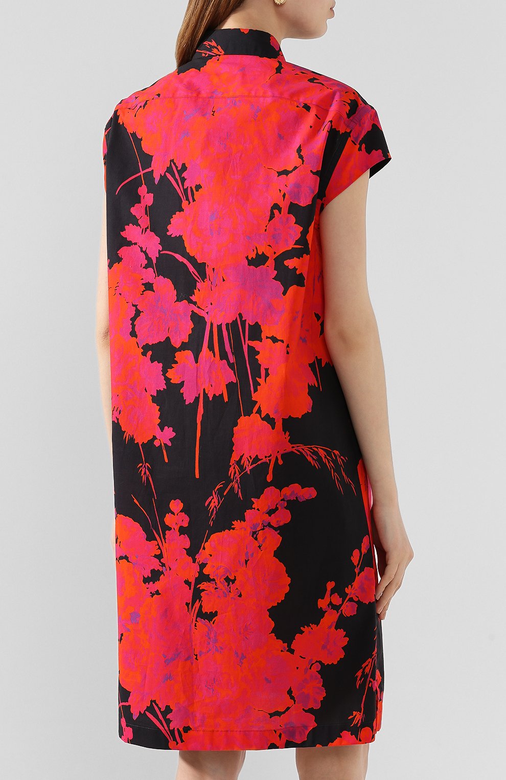 Хлопковое платье DRIES VAN NOTEN, арт. 201-11009-9054, фото 4