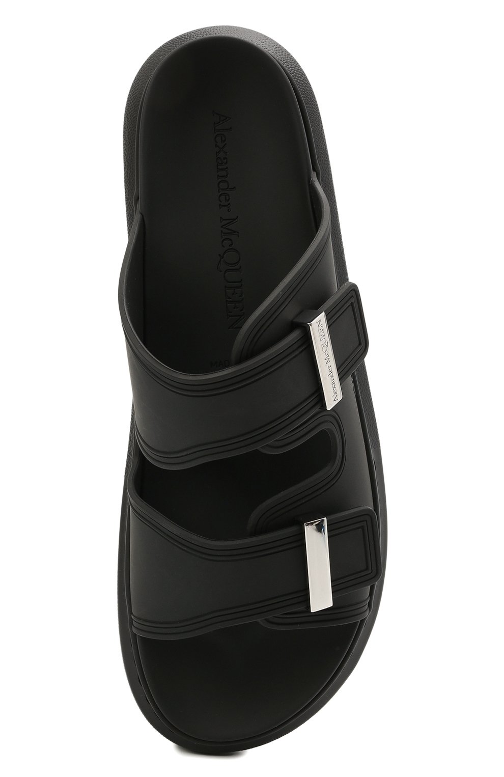 Резиновые шлепанцы ALEXANDER MCQUEEN, арт. 663563/W4Q51, фото 6