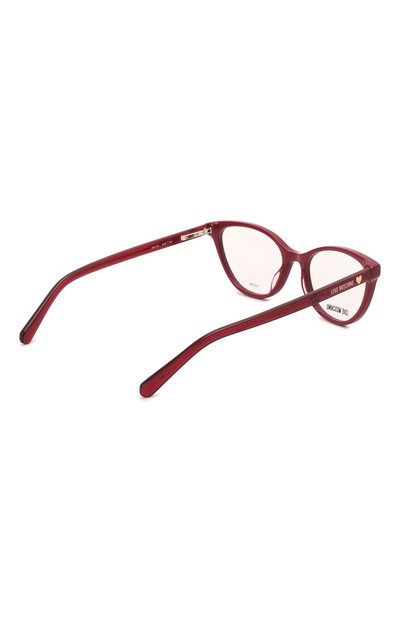 Оправа MOSCHINO бордового цвета по цене 9800 руб., арт. M0L545 8CQ, фото 4 Оправа MOSCHINO, арт. M0L545 8CQ, фото 4