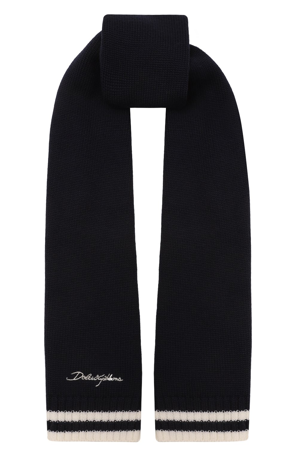 Шерстяной шарф DOLCE & GABBANA, арт. LBKAD9/JCVW0, фото 1