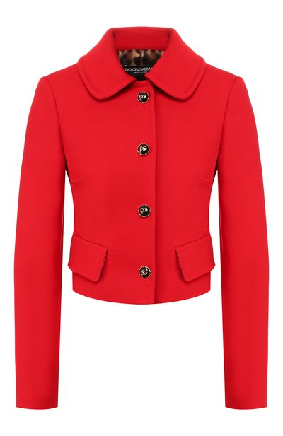 Женский шерстяной жакет DOLCE & GABBANA, арт. F28RBT/FU2TS
