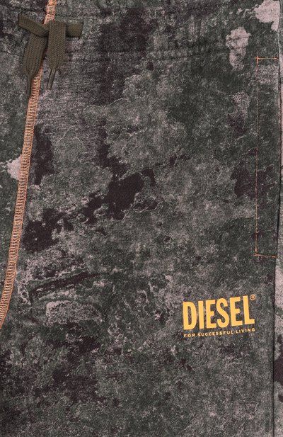 Хлопковые джоггеры DIESEL, арт. J02664/KYA0G, фото 3