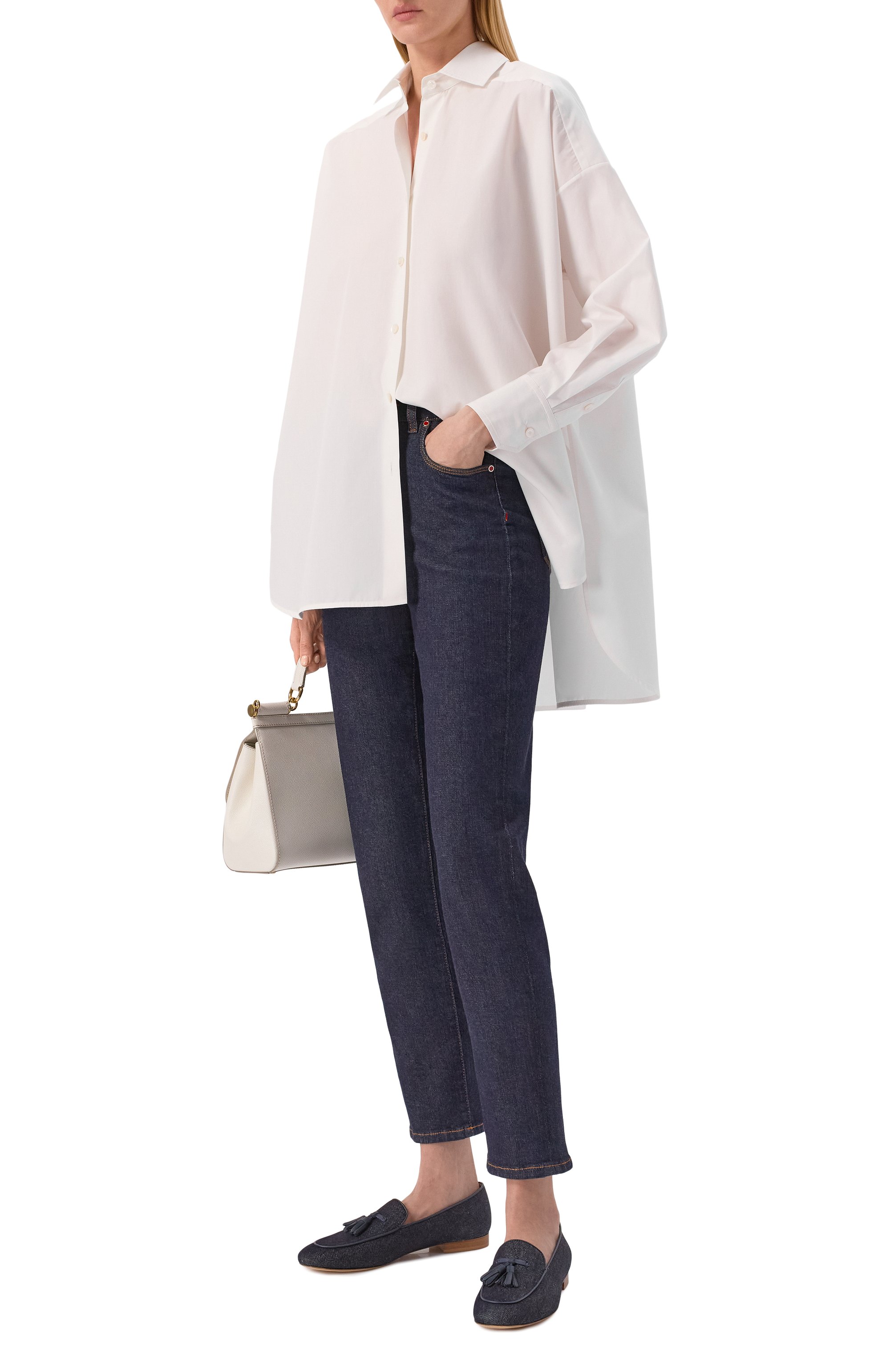 Текстильные лоферы KITON, арт. D59804N0144402, фото 3