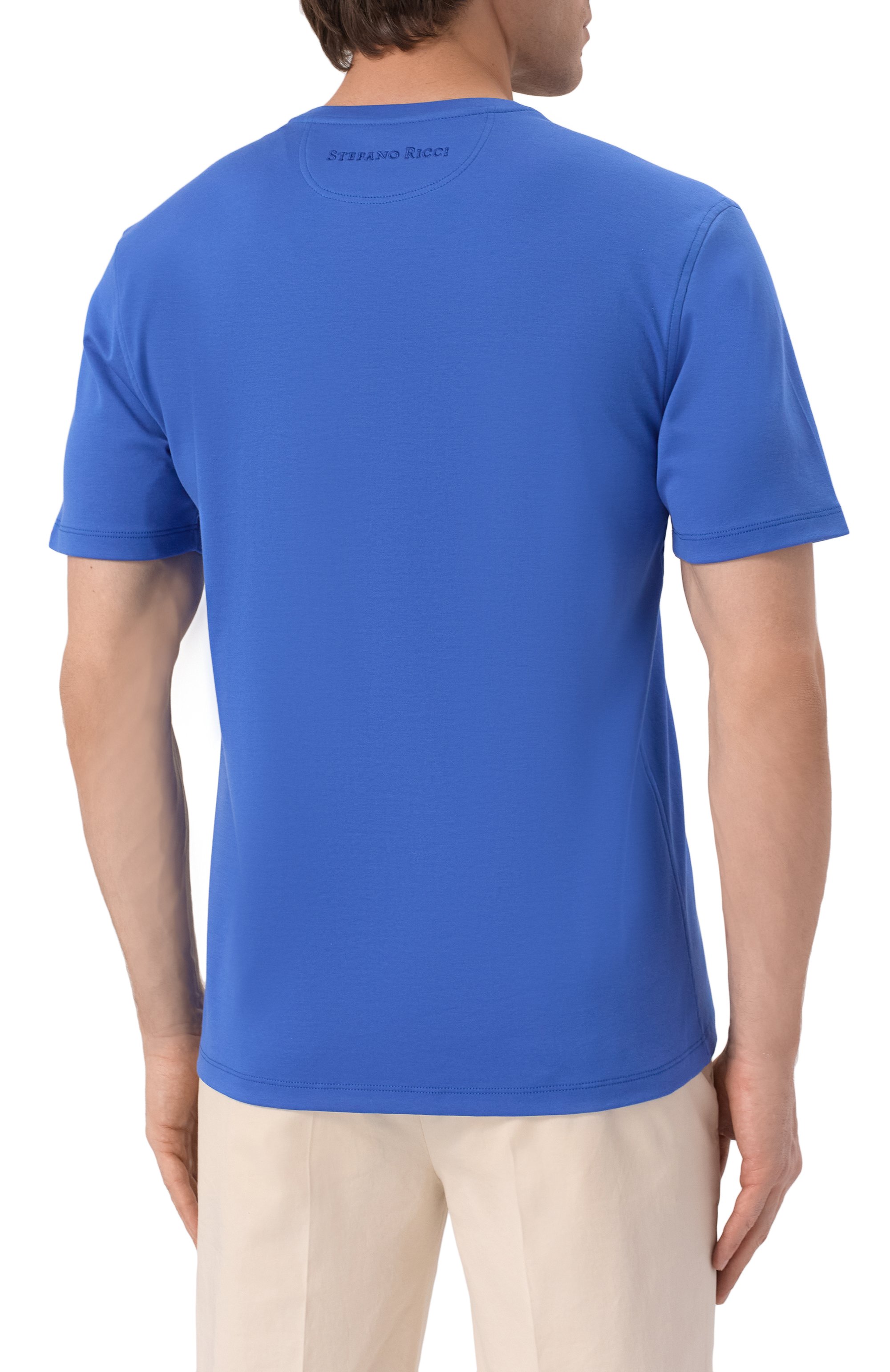 Хлопковая футболка STEFANO RICCI, арт. MNH5204260/LUXT, фото 4
