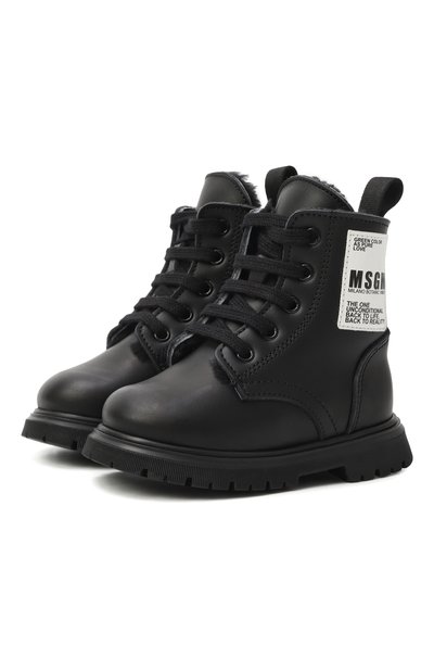 Кожаные ботинки MSGM KIDS, арт. 81075/19-27