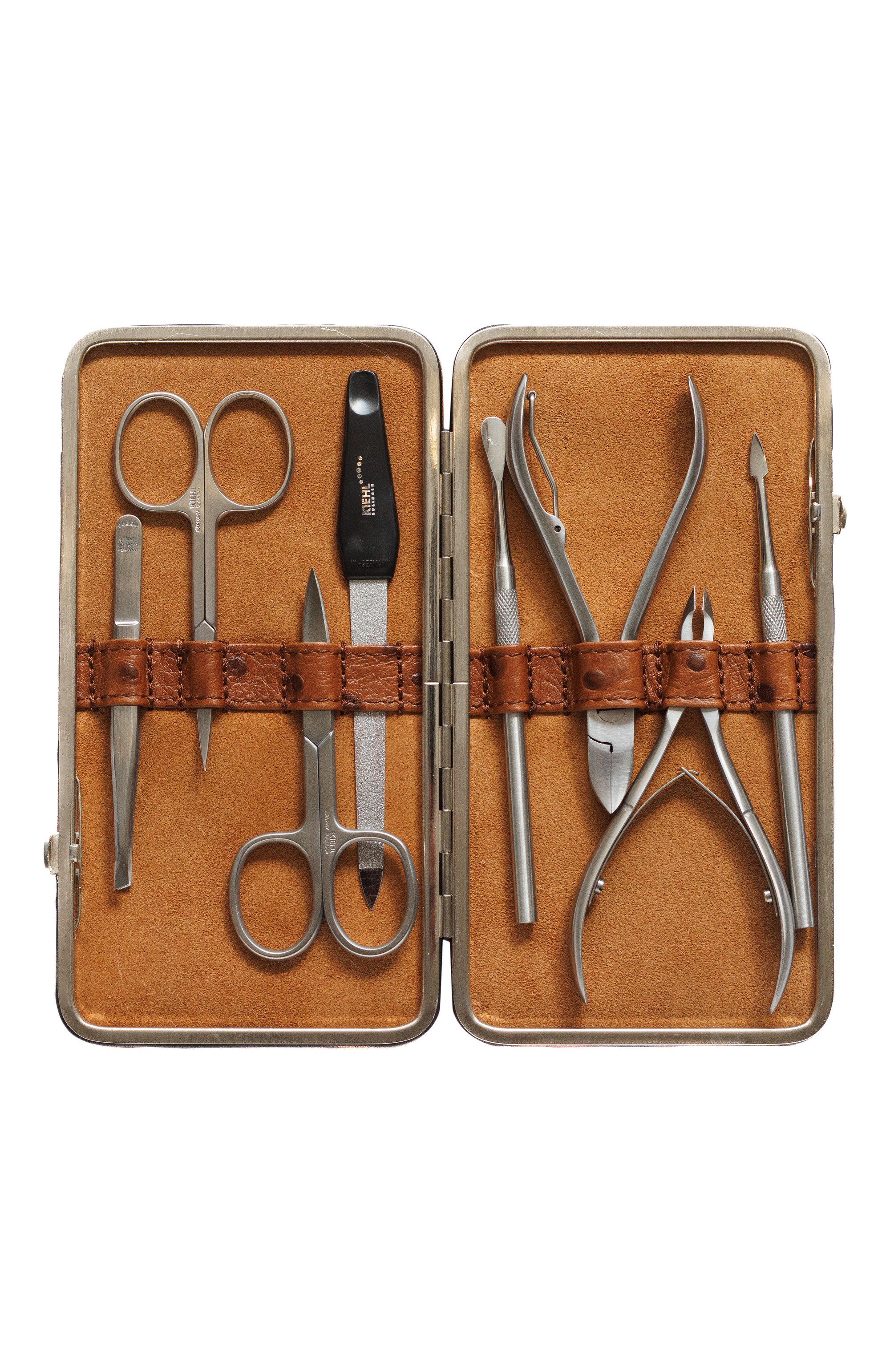 Маникюрный набор KIEHL SOLINGEN бесцветного цвета по цене 75300 руб., арт. 9538/24i Struzzino brandy, фото 1 Маникюрный набор KIEHL SOLINGEN, арт. 9538/24i Struzzino brandy, фото 1