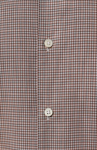 Хлопковая рубашка ZEGNA, арт. UCX01A6/SRF5, фото 5