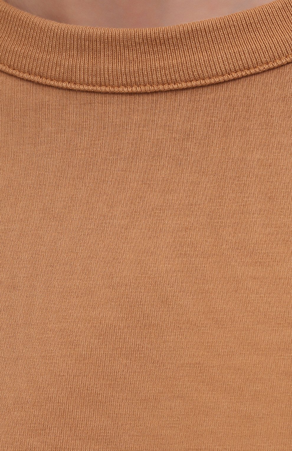 Хлопковая футболка HERON PRESTON FOR CALVIN KLEIN коричневого цвета по цене 12550 руб., арт. K20K203539, фото 5 Хлопковая футболка HERON PRESTON FOR CALVIN KLEIN, арт. K20K203539, фото 5