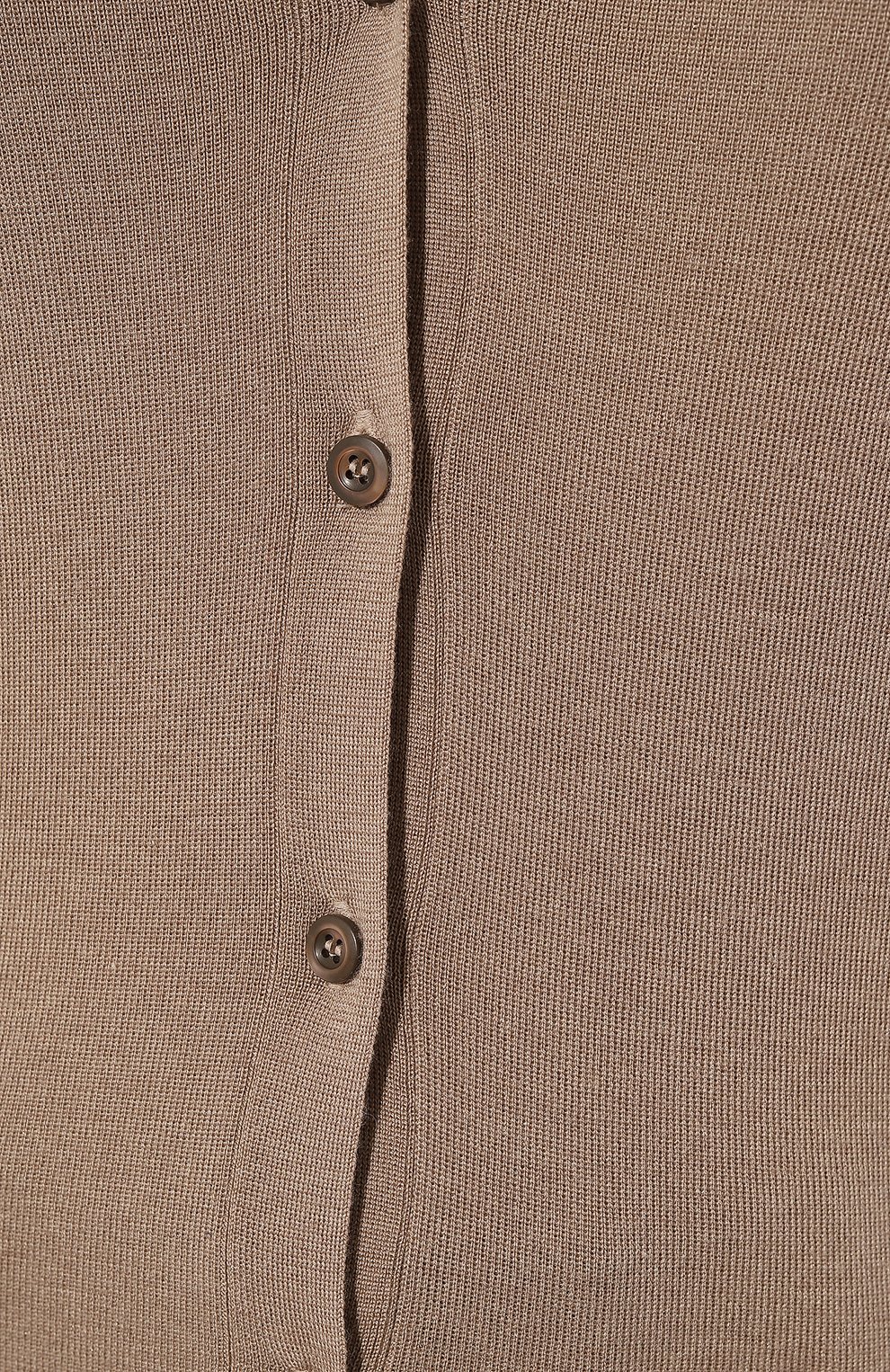 Кардиган из кашемира и шелка PRADA, арт. 25437-40J-F0040, фото 5