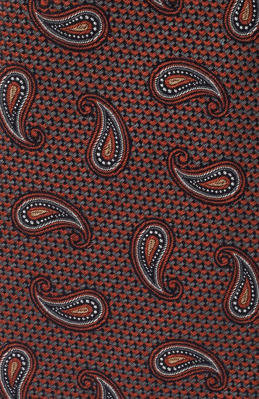 Шелковый галстук Brioni 061D00/PD497 Коричневый  061D00/PD497 Фото 4