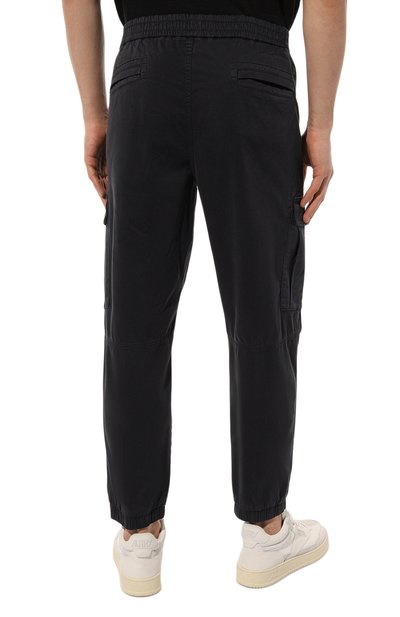 Хлопковые джоггеры BOSS ORANGE темно-синего цвета по цене 12400 руб., арт. 50484948, фото 4 Хлопковые джоггеры BOSS ORANGE, арт. 50484948, фото 4