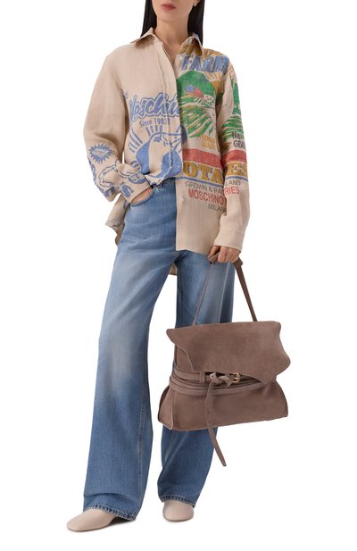 Сумка tie me medium MOSCHINO, арт. MC4231PP00/0F9, фото 3