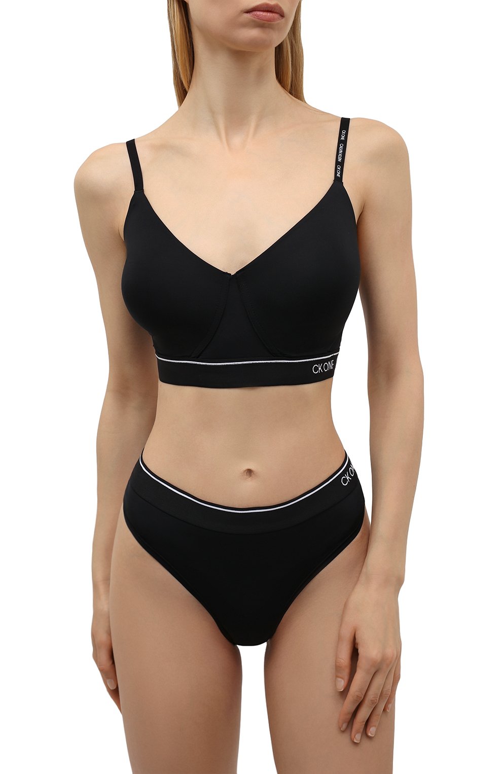 Трусы-слипы CALVIN KLEIN черного цвета по цене 3085 руб., арт. QF5746E, фото 2 Трусы-слипы CALVIN KLEIN, арт. QF5746E, фото 2