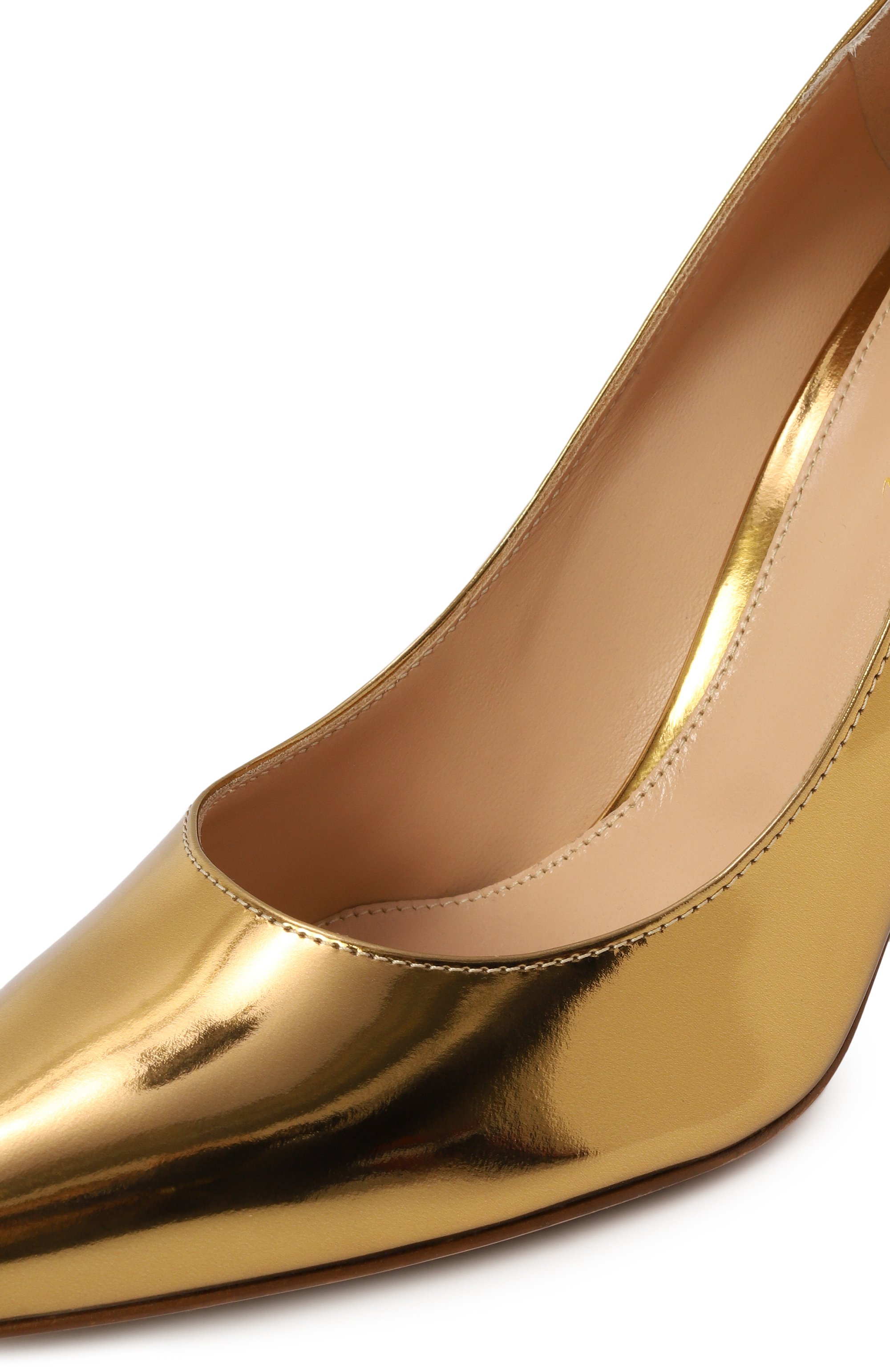 Кожаные туфли gianvito 85 GIANVITO ROSSI, арт. G24580.85RIC.METMEK0, фото 7