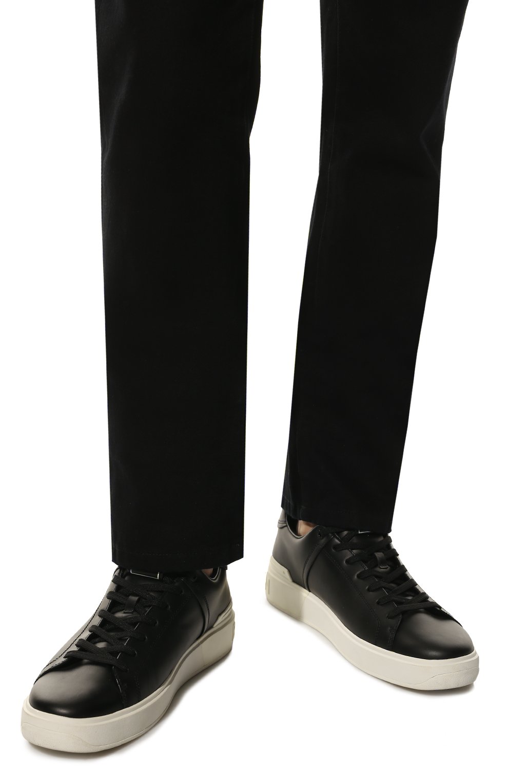 Кожаные кеды b-court BALMAIN, арт. WM1VI244/LSMM, фото 3