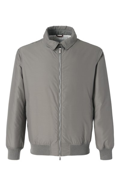 Мужской утепленный бомбер BRUNELLO CUCINELLI, арт. MY4636377