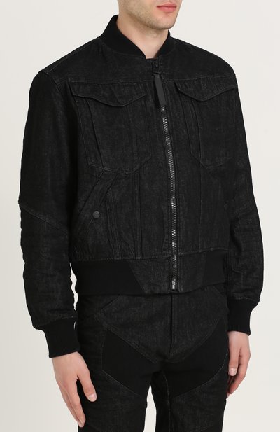 Джинсовый бомбер на молнии G-STAR RAW + AITOR THROUP, арт. D05321-9112, фото 3
