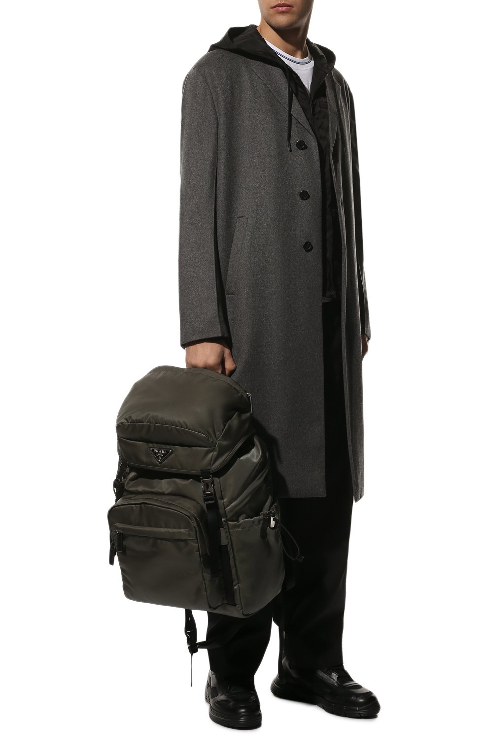 Текстильный рюкзак PRADA, арт. 2VZ090-2DMG-F0414-OOO, фото 7