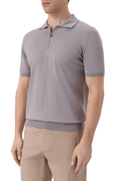 Хлопковое поло KITON, арт. UMKX33Z, фото 3