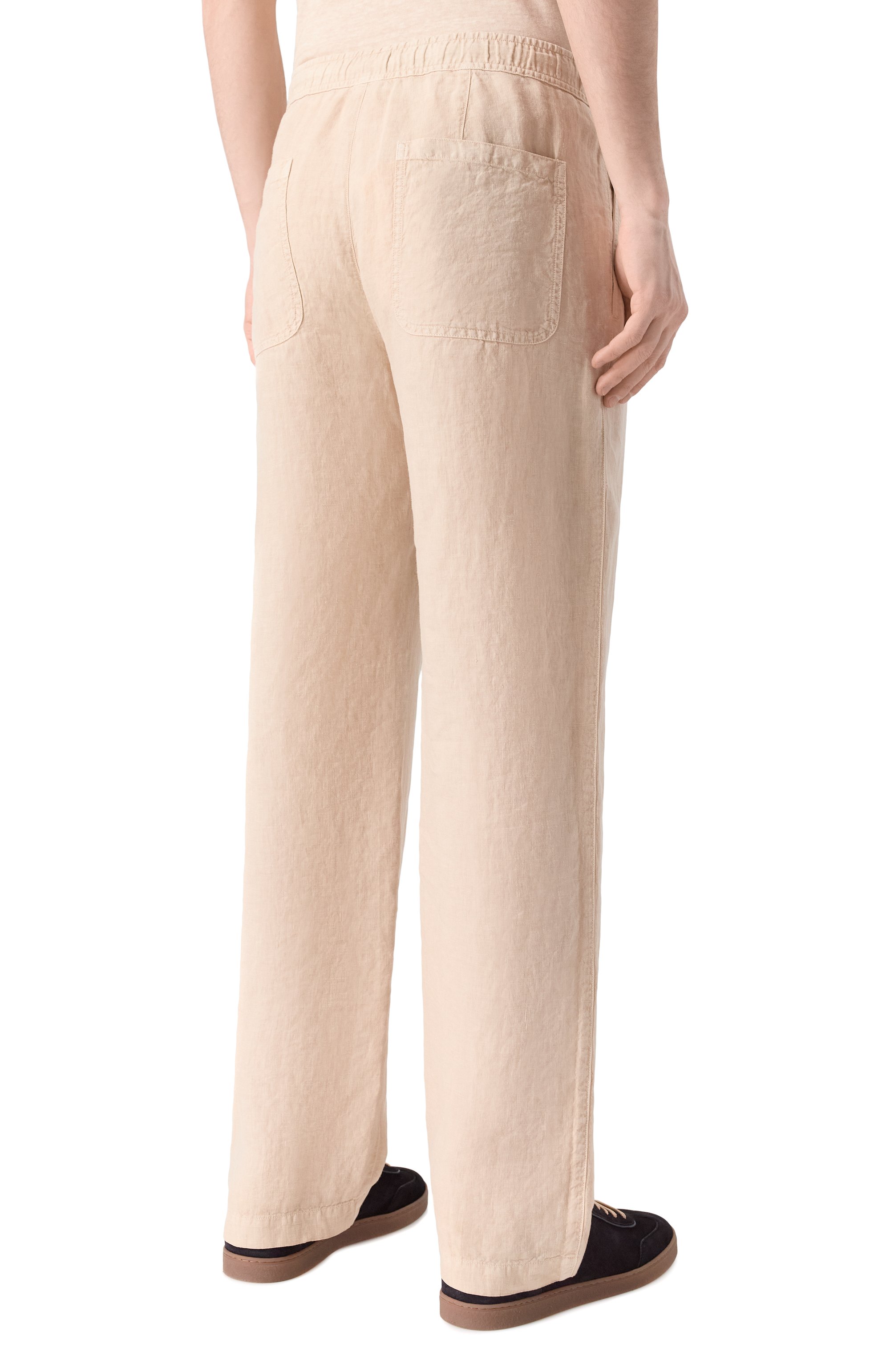 Льняные брюки 120% LINO, арт. 33ALIM29PT/0253/S00, фото 4