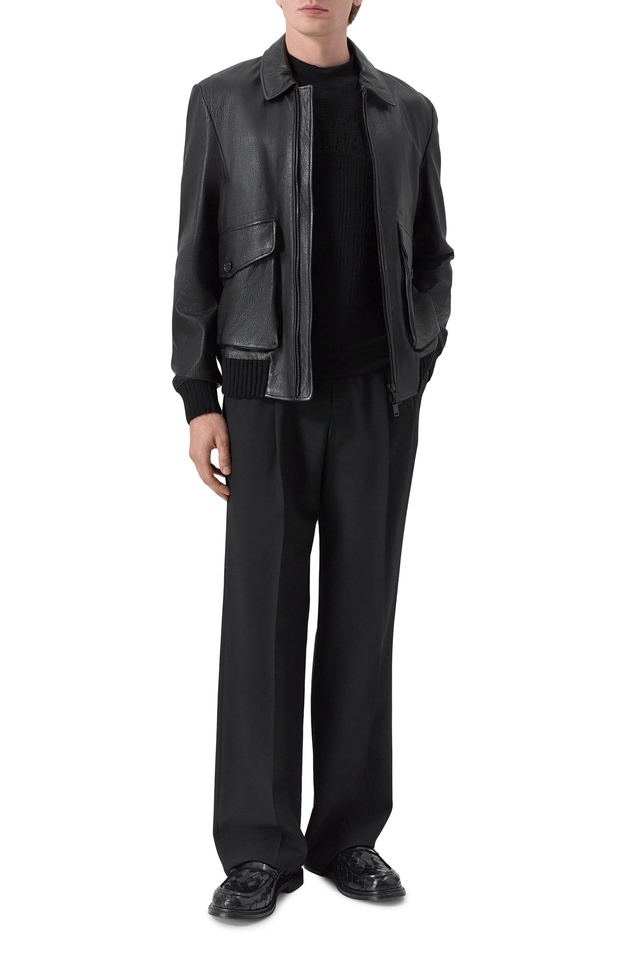 Хлопковая футболка BALMAIN черного цвета по цене 77900 руб., арт. GH1EG200/GF48, фото 2 Хлопковая футболка BALMAIN, арт. GH1EG200/GF48, фото 2