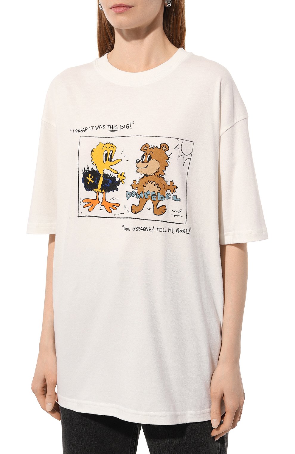 Хлопковая футболка DOMREBEL, арт. HUGE/T-SHIRT, фото 3