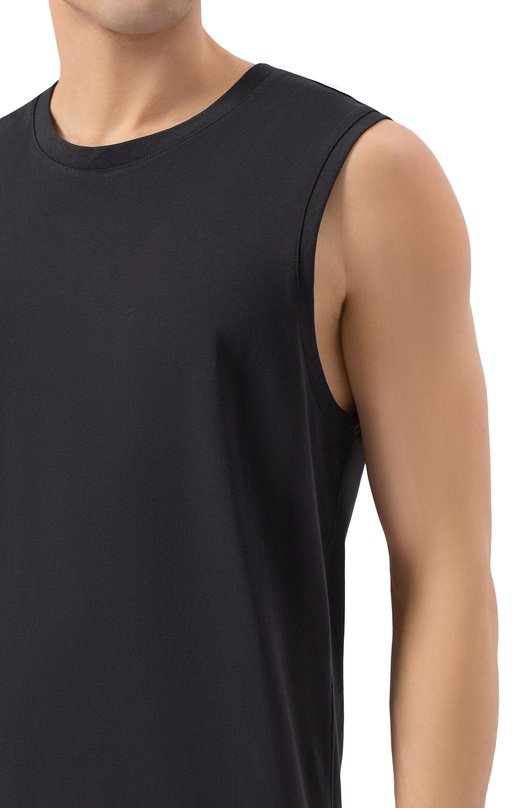 Хлопковая майка Dirk Bikkembergs BMT1564 Чёрный  BMT1564 Фото 5