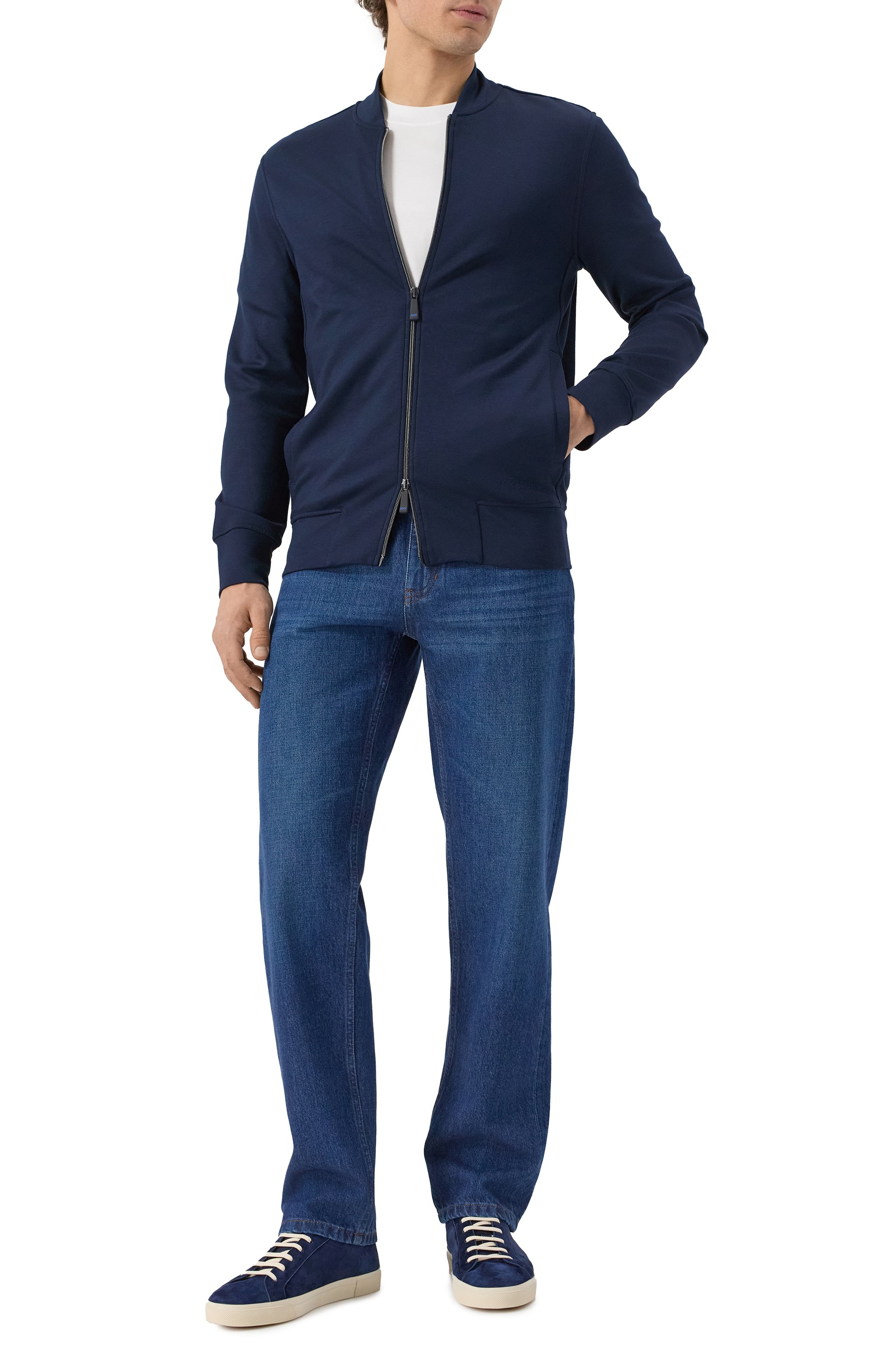 Толстовка из вискозы KITON, арт. UMM061701, фото 2