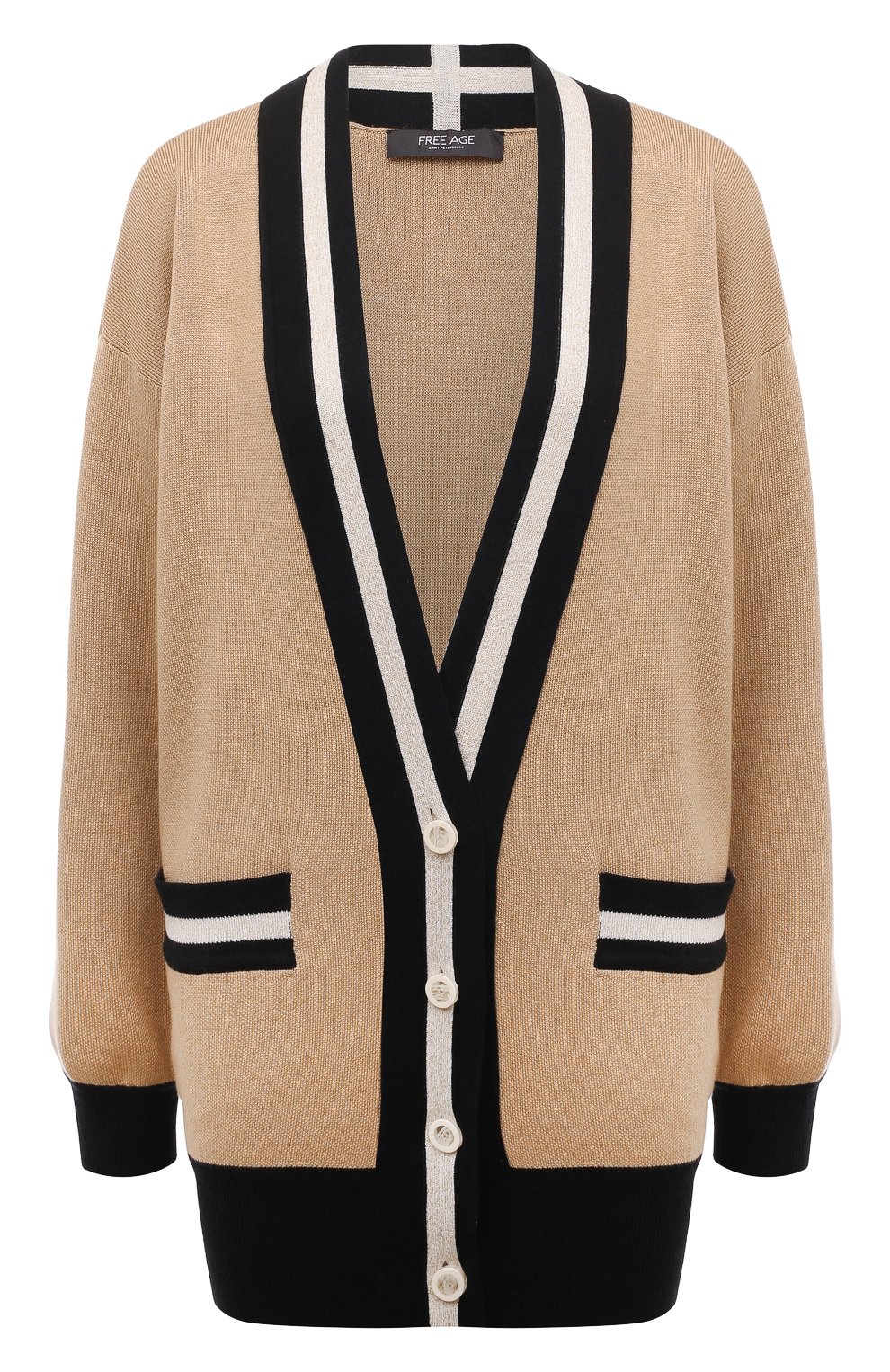 Кардиган из шелка и кашемира FREEAGE, арт. TS23.CR031.6039.122, фото 1