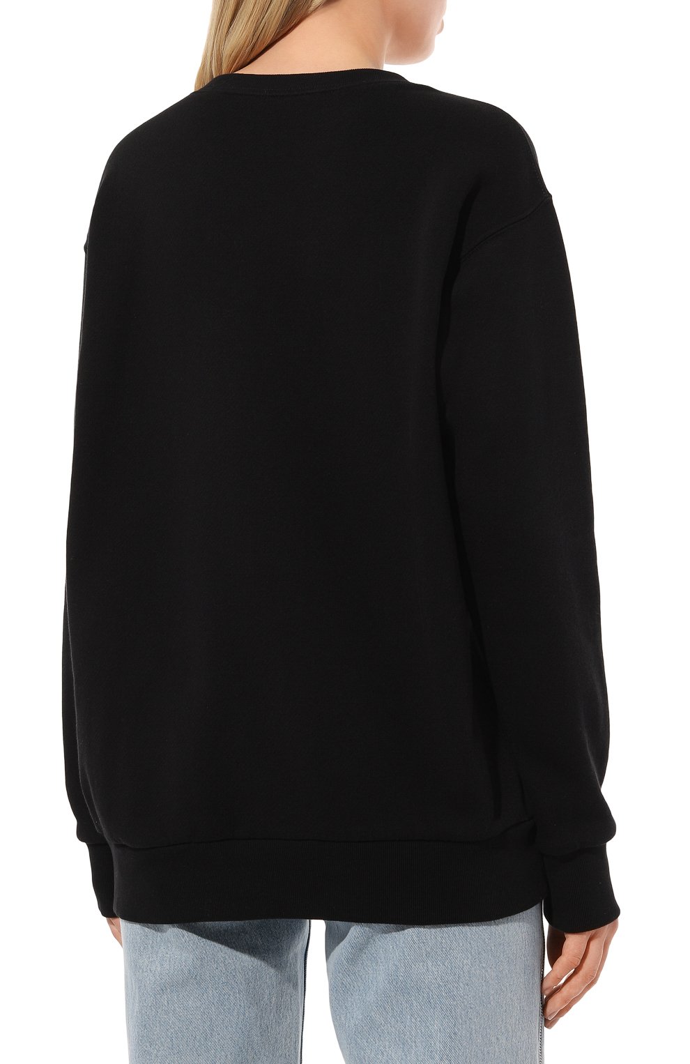 Хлопковый свитшот GUCCI черного цвета по цене 141120 руб., арт. 617964 XJD4I, фото 4 Хлопковый свитшот GUCCI, арт. 617964 XJD4I, фото 4