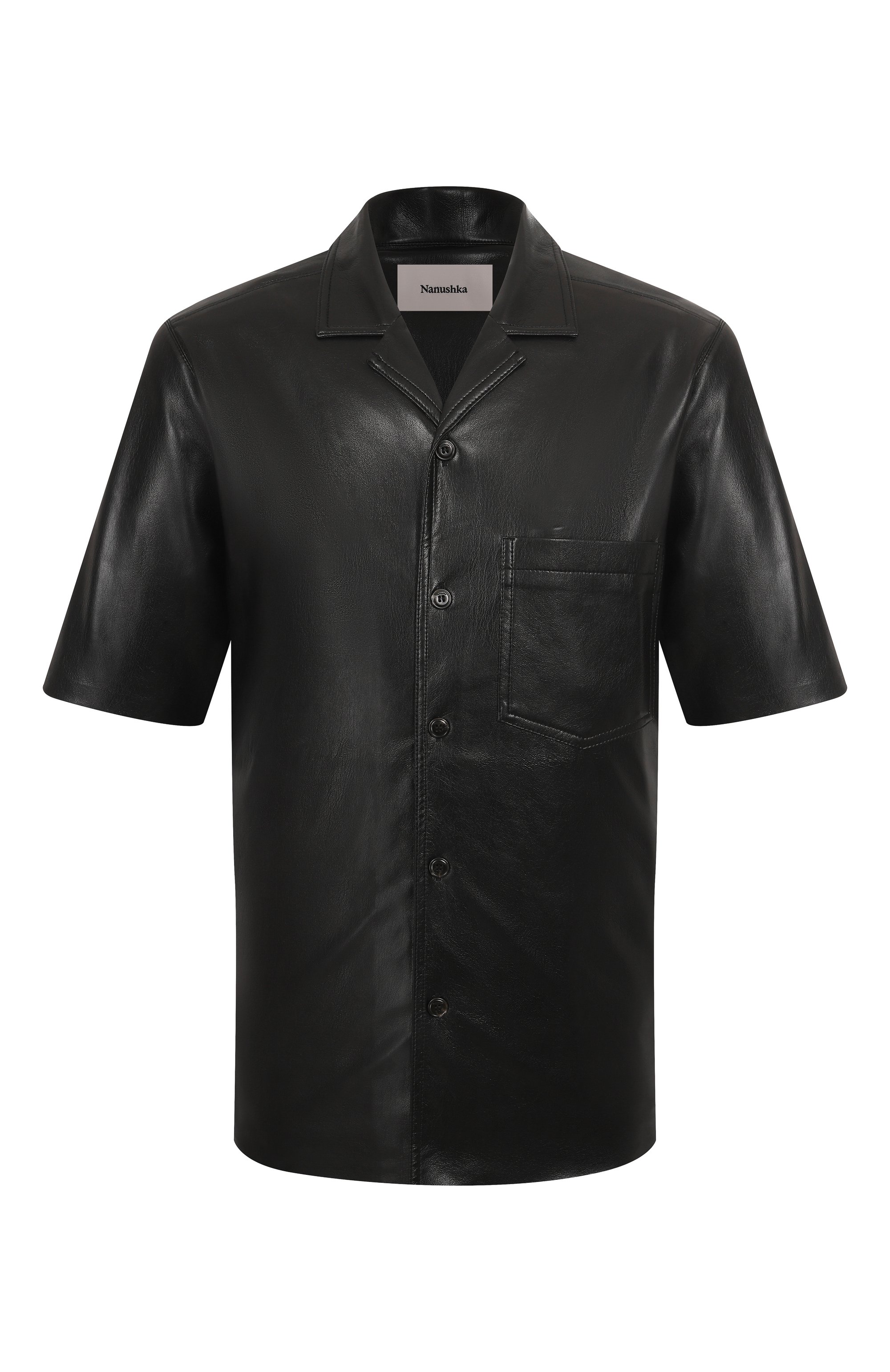 Рубашка из экокожи NANUSHKA, арт. NM22CRSH00199, фото 1