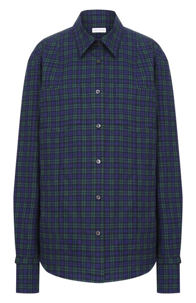 Женская хлопковая рубашка DRIES VAN NOTEN, арт. 010711/4315