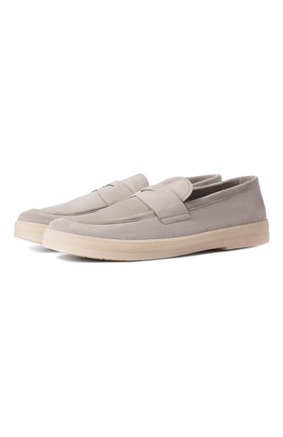 Мужские замшевые лоферы PRADA, арт. 2DG166F/G000103