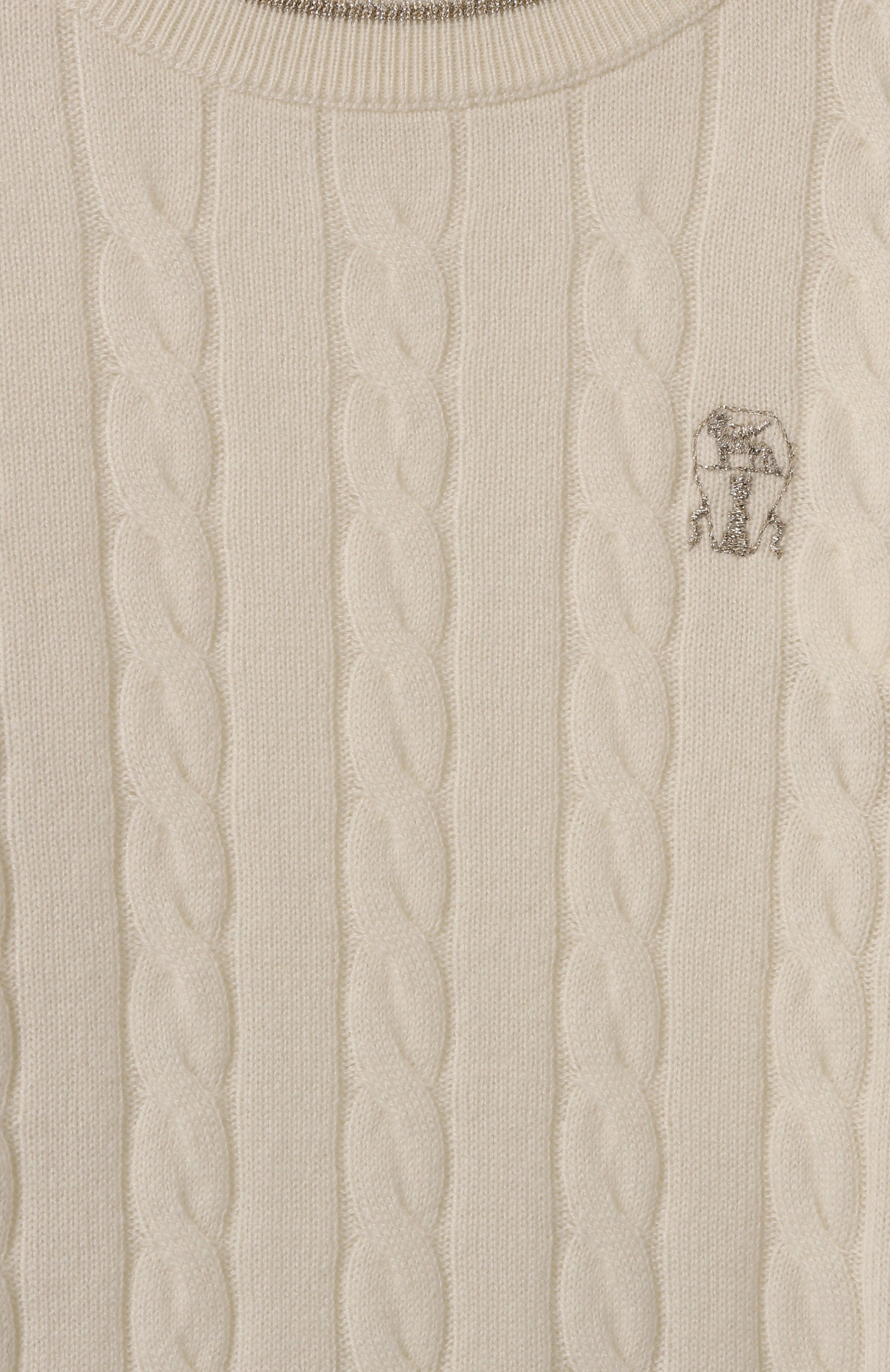 Кашемировый пуловер BRUNELLO CUCINELLI, арт. B12M16500B, фото 3