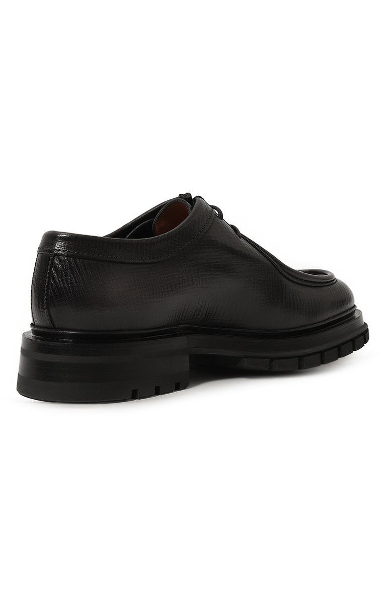 Кожаные дерби SANTONI, арт. MCCG17743MM7HTU6N50, фото 3