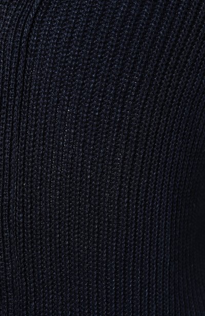 Кардиган изо льна и хлопка GRAN SASSO темно-синего цвета по цене 38850 руб., арт. 13168/18635, фото 5 Кардиган изо льна и хлопка GRAN SASSO, арт. 13168/18635, фото 5