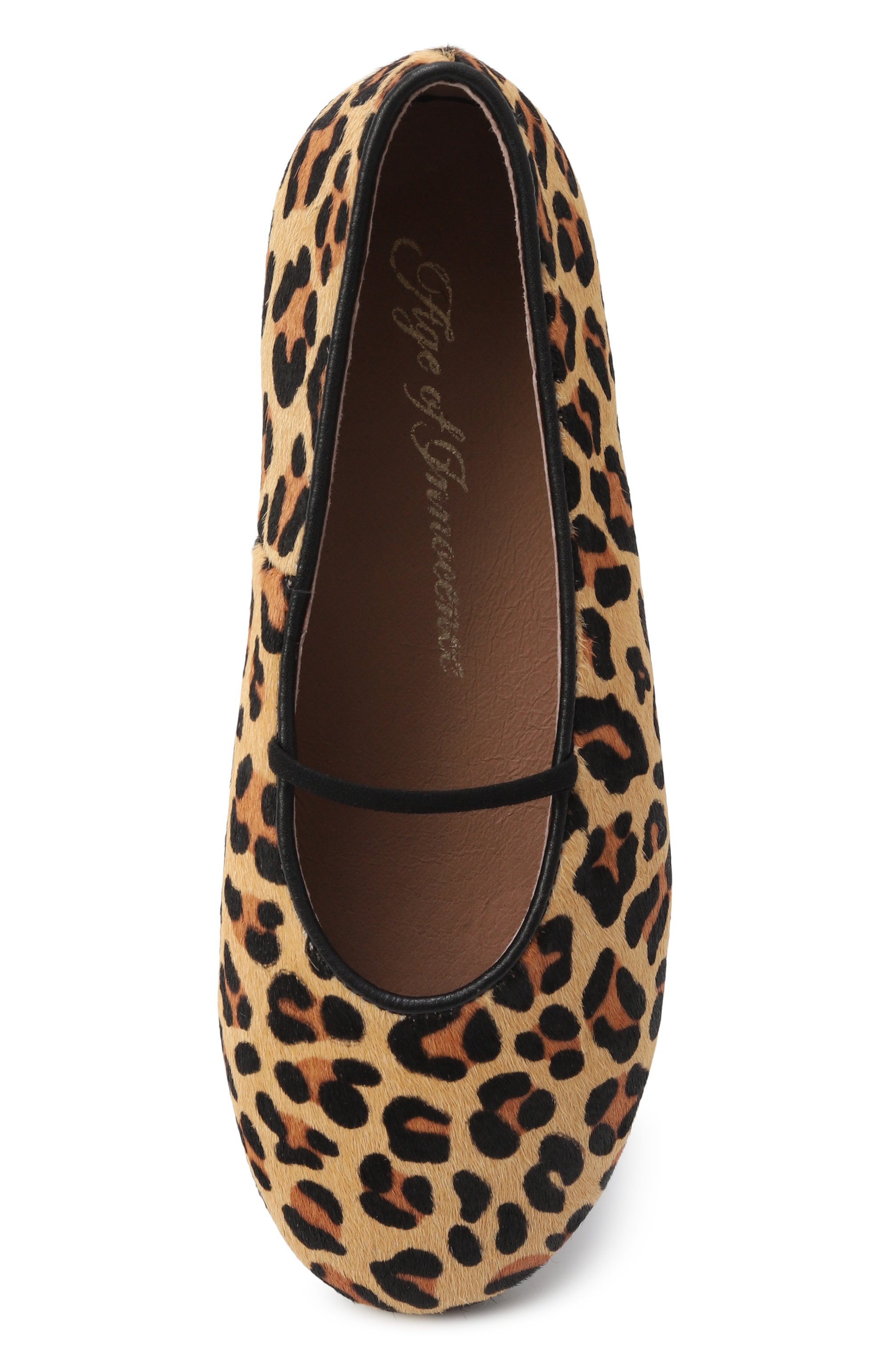 Кожаные балетки daphne AGE OF INNOCENCE, арт. 000483/DAPHNE ANIMAL PRINT/33, фото 4