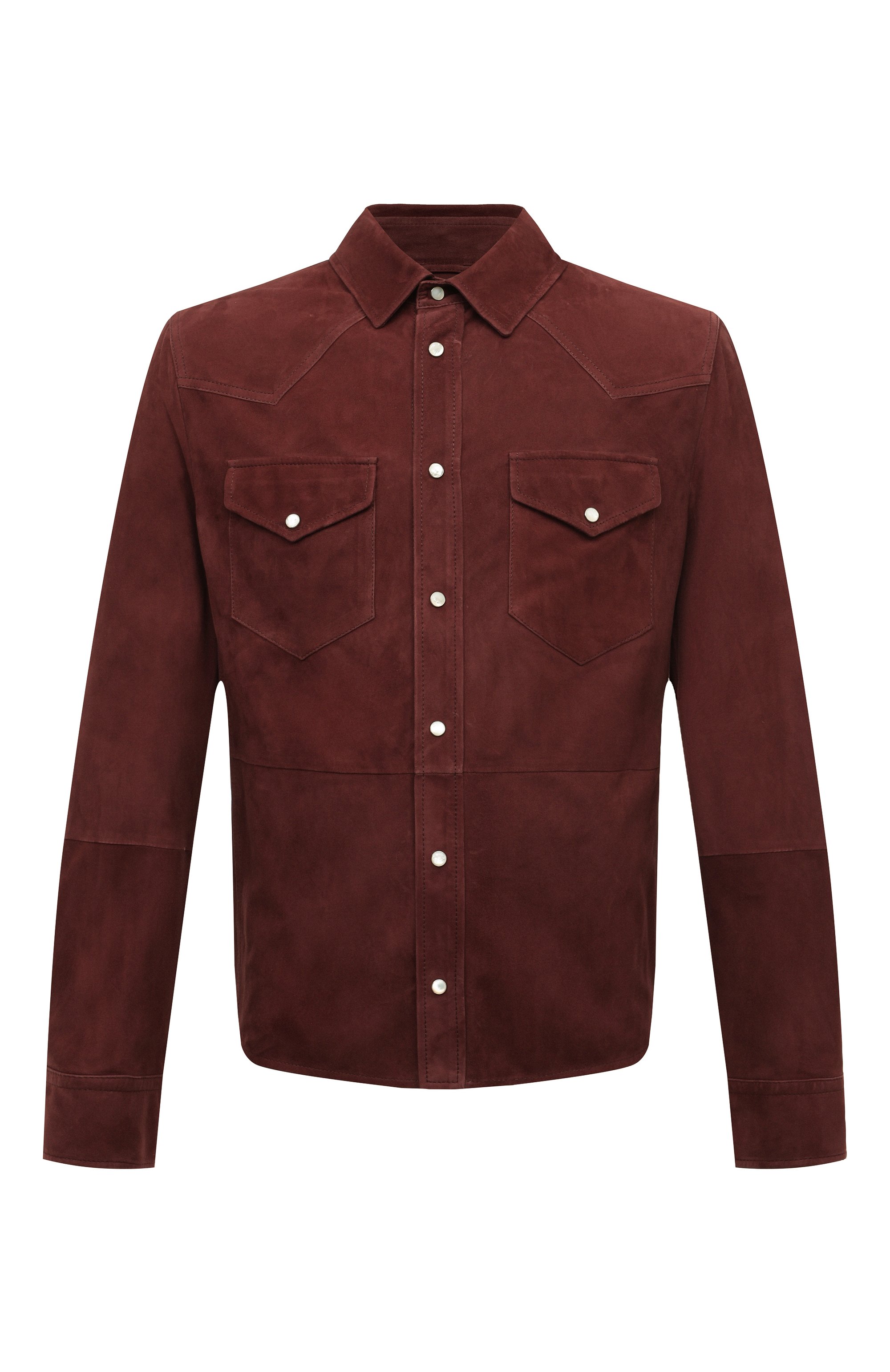 Замшевая куртка-рубашка BRUNELLO CUCINELLI, арт. MPCMI1721, фото 1