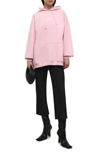 Хлопковое худи VETEMENTS, арт. UE52TR380P 1601/W, фото 2