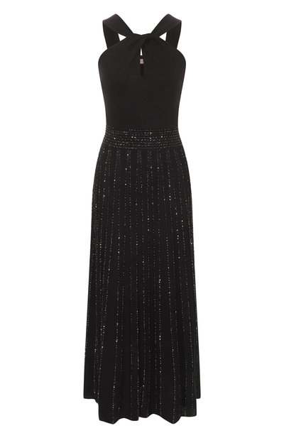 Женское платье из вискозы с отделкой пайетками D.EXTERIOR, арт. 60030