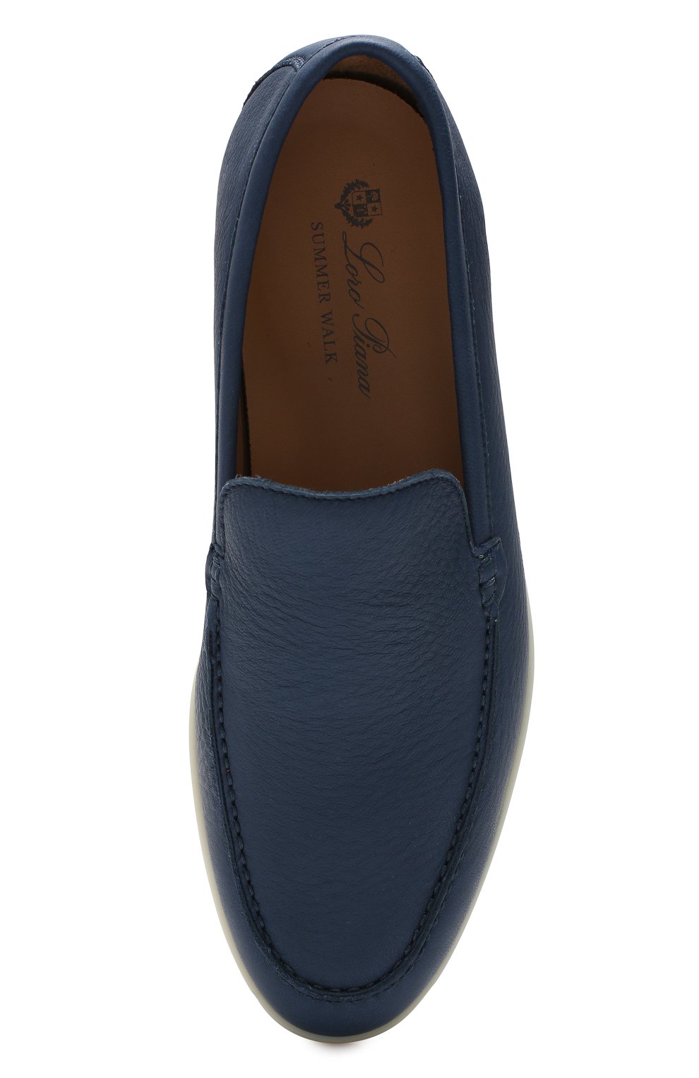 Кожаные лоферы summer walk LORO PIANA, арт. FAF8272, фото 5