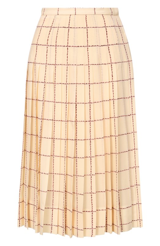 Шелковая юбка Loro Piana FAP3865 Бежевый FAP3865