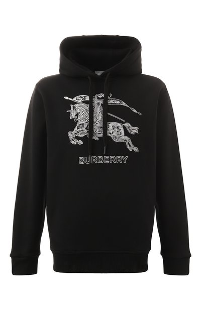Мужской хлопковое худи BURBERRY, арт. 8072776