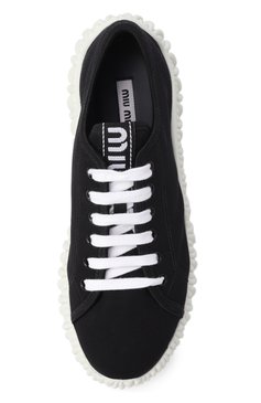 Текстильные кроссовки MIU MIU, арт. 5E373D-GUD-F0002, фото 4